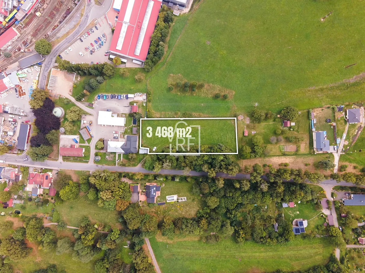 Prodej stavebního pozemku 3468 m²